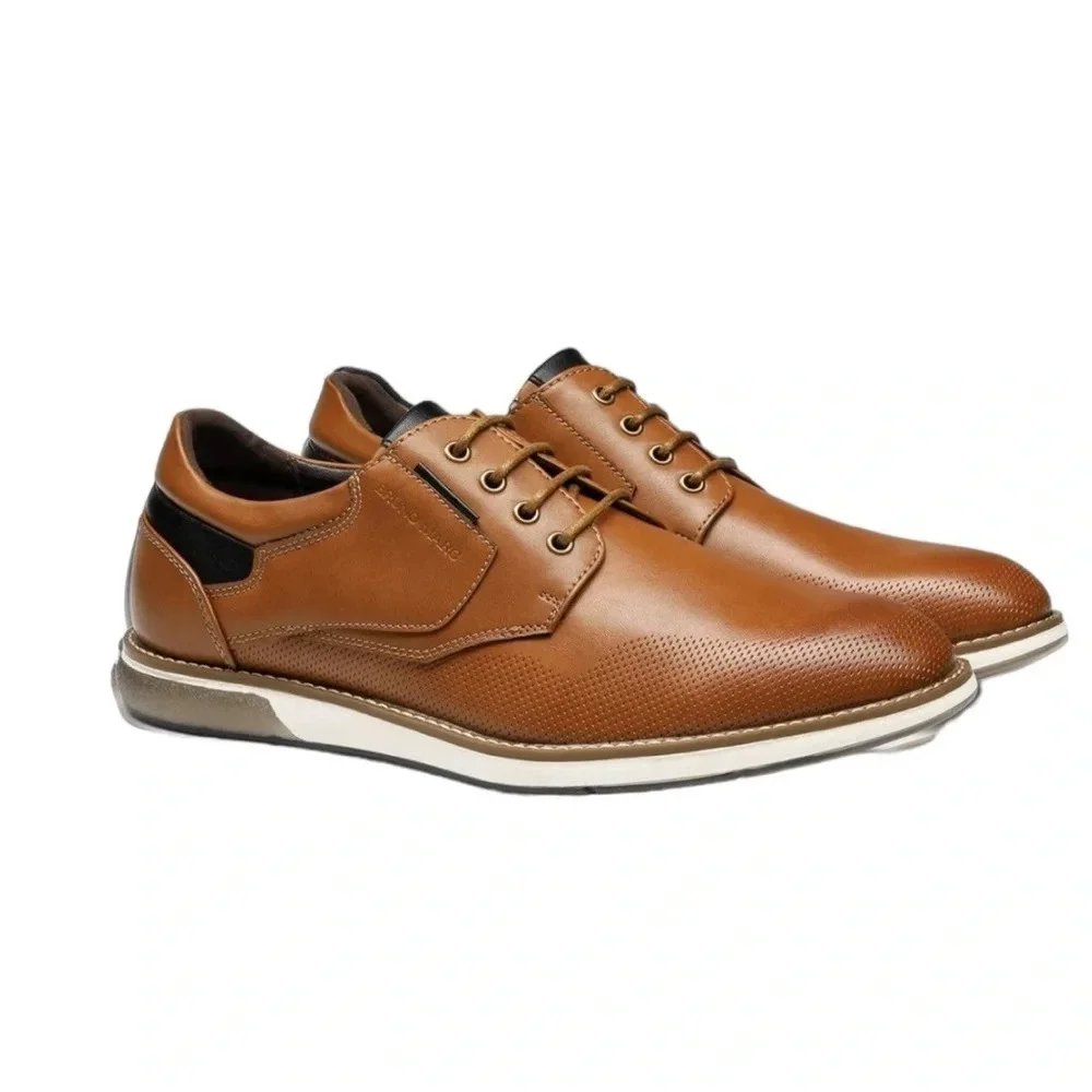 NWOT Bruno Marc Men's Casual Dress Oxfords Shoes Business Formal Derby Sneakers‎